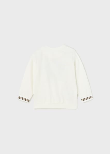 SUDADERA CON MOTIVO ESTAMPADO PARA BEBÉ