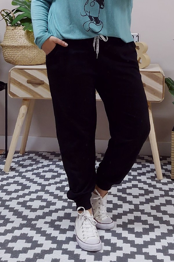 Pantalón Jogger Sweet Negro