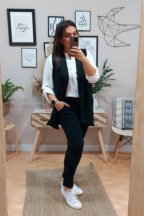 Chaleco Street  Negro