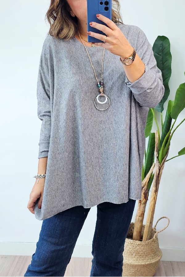 Maxi Jersey Gris