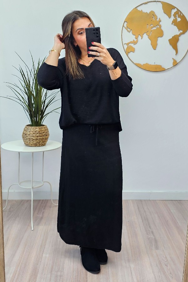 Conjunto Martina Negro