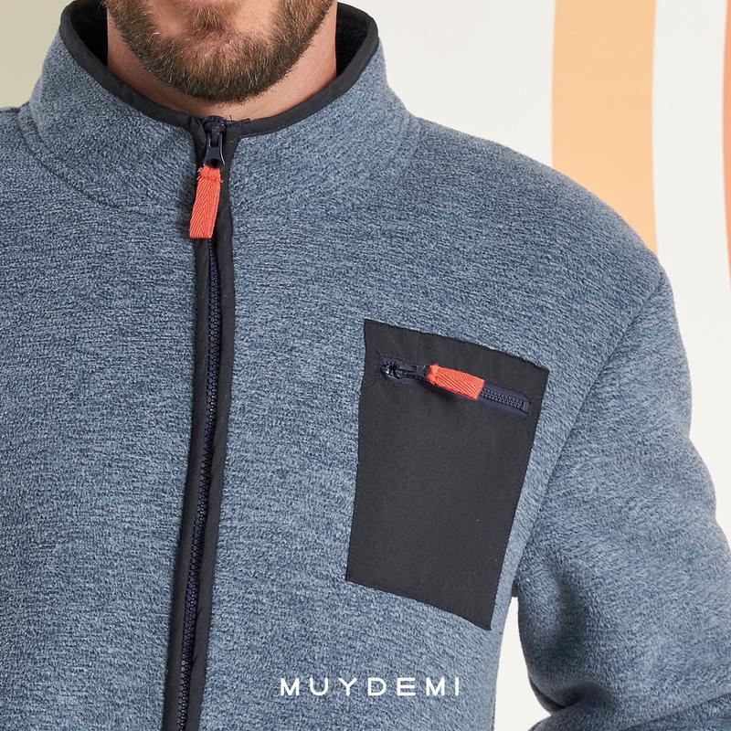 BATA BOLSILLO GRIS HOMBRE