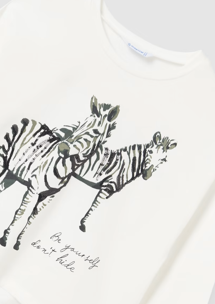 CAMISETA ESTAMPADA ZEBRA