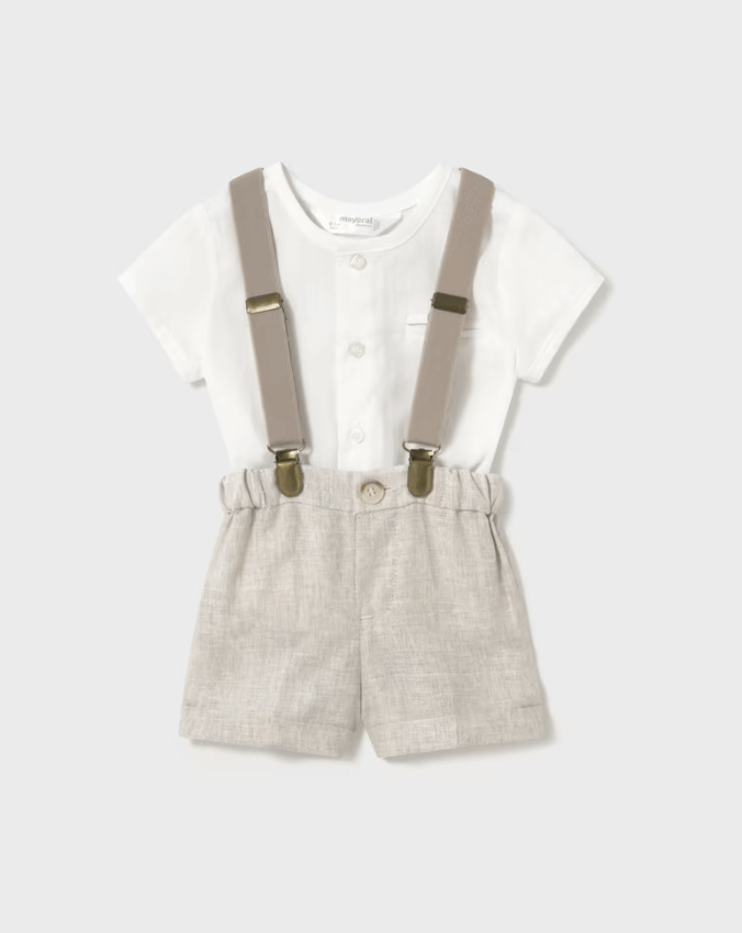 CONJUNTO PANTALÓN/CAMISA CON TIRANTES