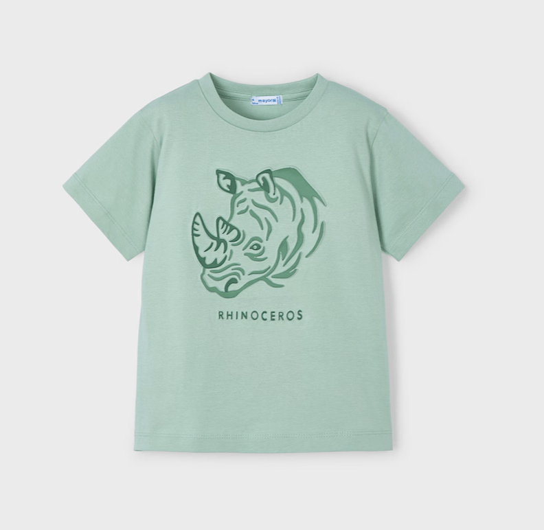 CAMISETA RINOCERONTE RELIEVE