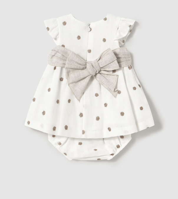 VESTIDO CUBREPAÑAL BORDADO