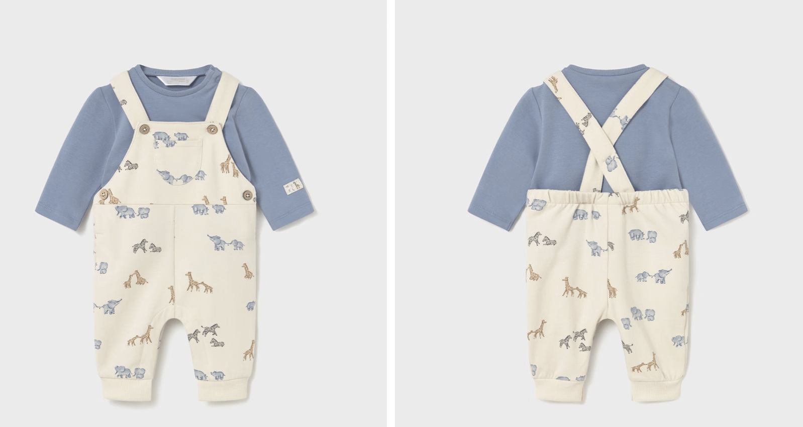 CONJUNTO PETO ESTAMPADO SAFARI