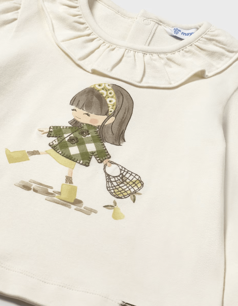 CAMISETA MUÑECA VERDE