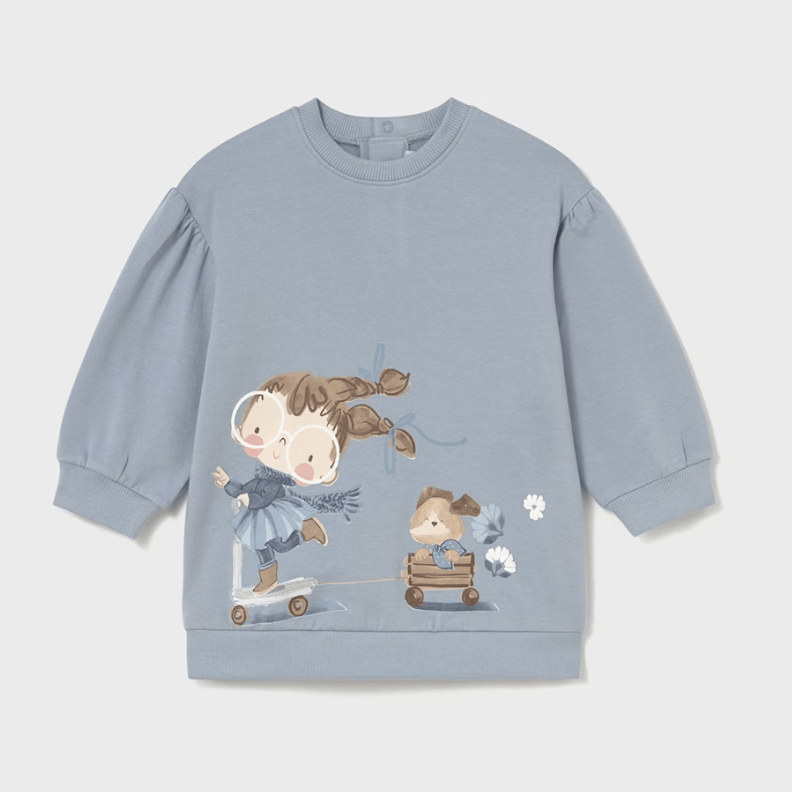 VESTIDO SUDADERA NIÑA