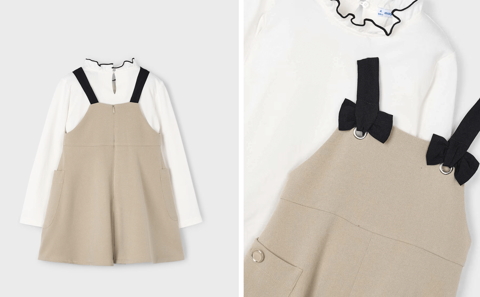 CONJUNTO DE CAMISETA CON PETO