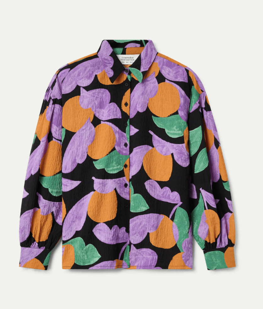 CAMISA ESTAMPADA APRICOT