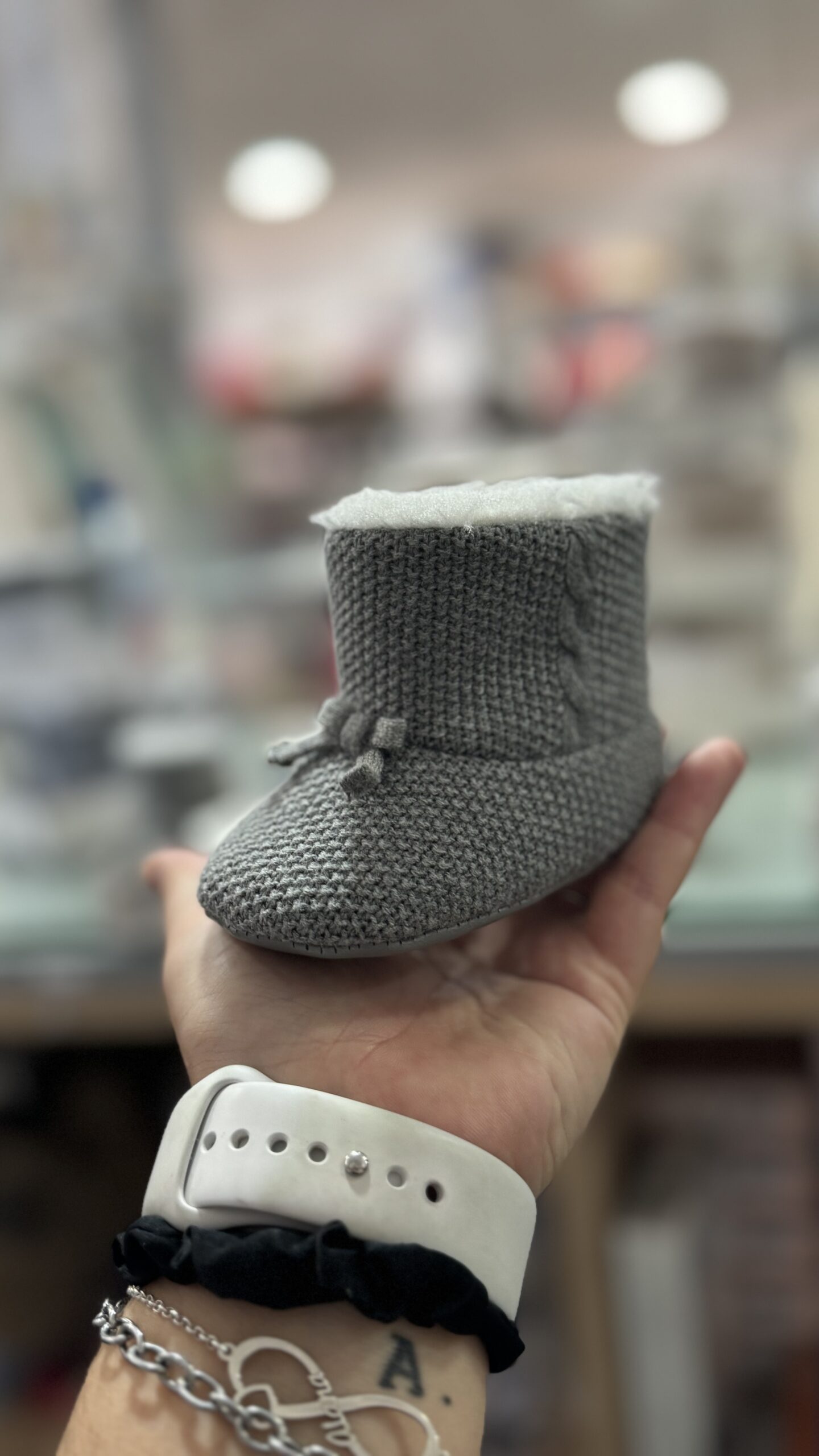 BOTA TRENZA GRIS O CAMEL