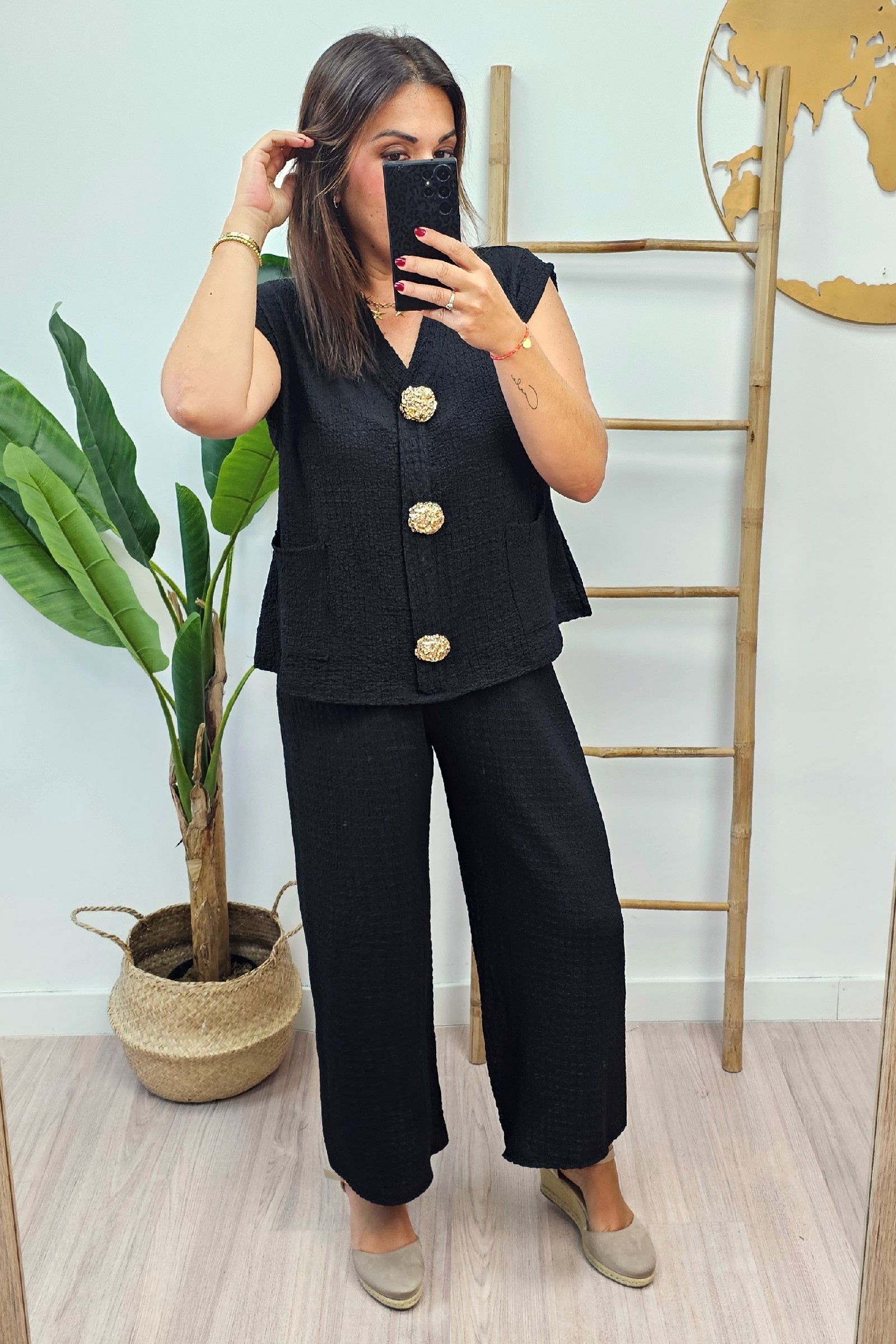 Conjunto Paris Negro