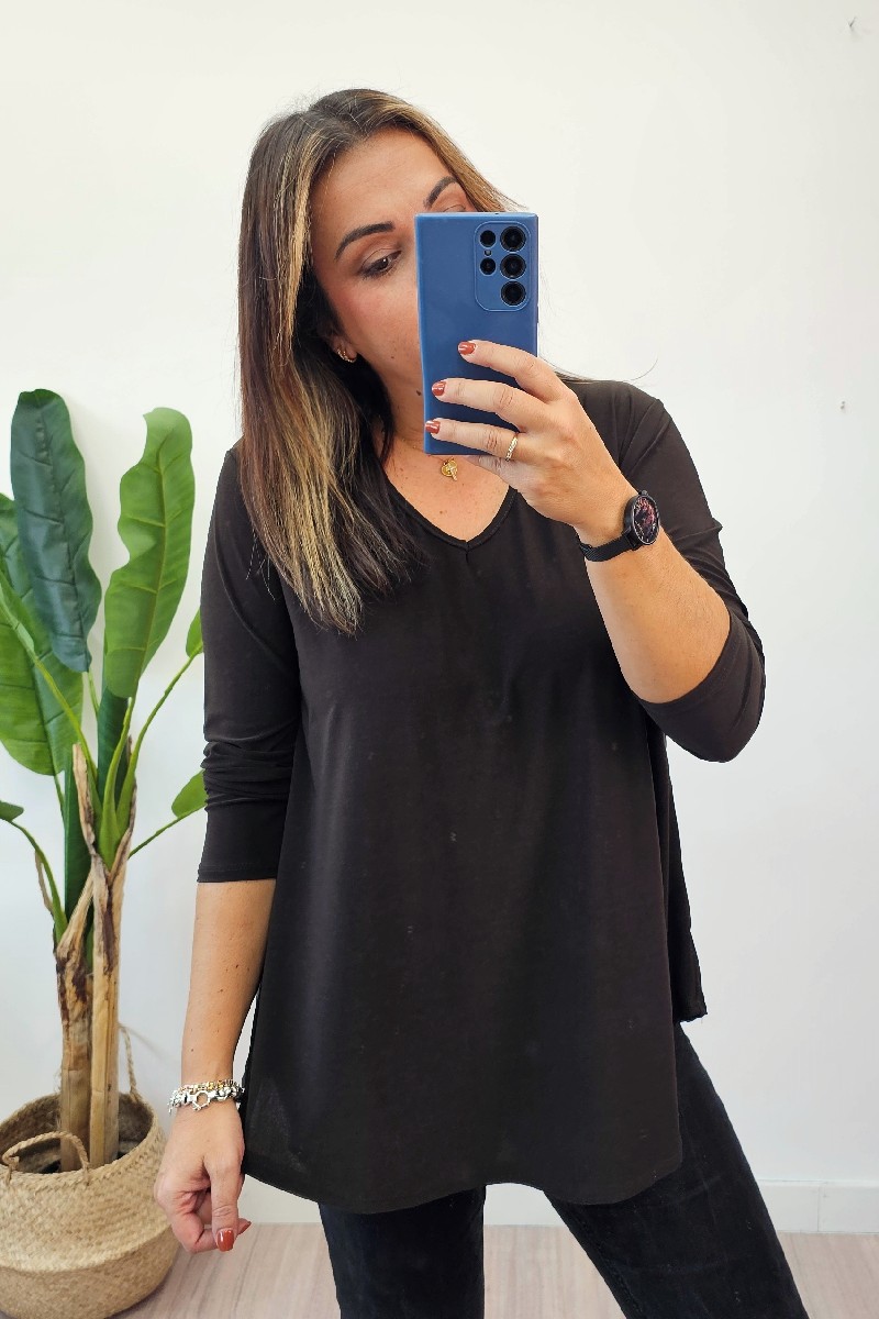 Top Armony Manga Marron