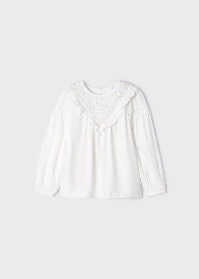 BLUSA CUELLO CROCHET