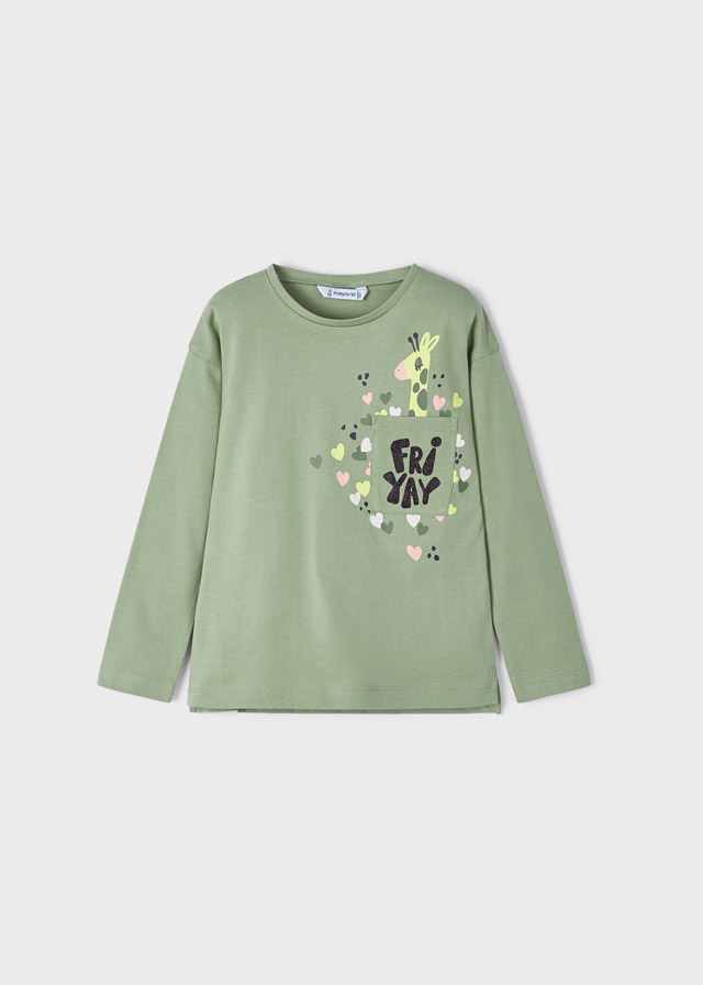 CAMISETA LARGA PACK DE DOS PARA NIÑA